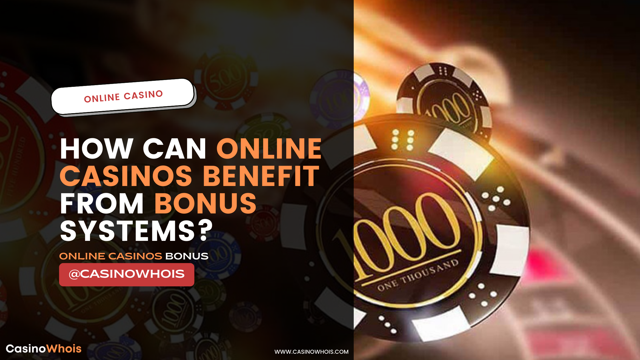 online casinos benefit from bonus